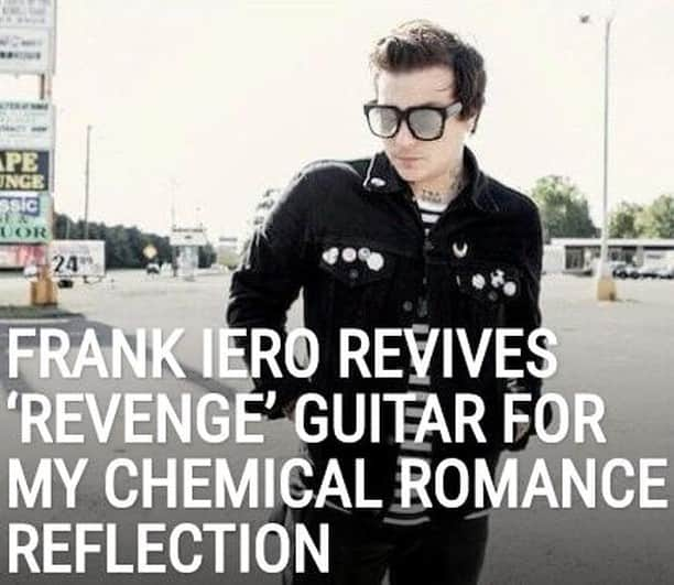 Alternative Pressさんのインスタグラム写真 - (Alternative PressInstagram)「@frankieromustdie revives ‘Revenge’ guitar for @mychemicalromance reflection 🦇⁠ LINK IN BIO⁠ .⁠ .⁠ .⁠ #frankiero #frankieromustdie #mychemicalromance #mcr #mychem #pansy #threecheersforsweetrevenge #threecheers #revenge #revengeera #bonjovi #altpress #alternativepres」2月1日 2時53分 - altpress