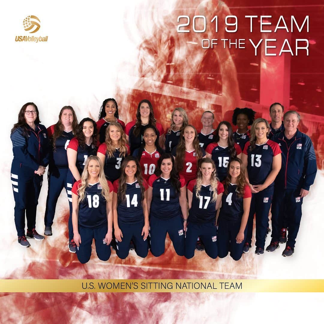 USA Volleyballさんのインスタグラム写真 - (USA VolleyballInstagram)「Woot Woot! Congrats to our @usav_sitting_wnt for being selected the 2019 USA Volleyball Team of the Year! Undefeated in 2019 and No. 1 in the world. Go @teamusa! 🇺🇸 - - - Check out usavolleyball.org to read more about their incredible season!」2月1日 3時47分 - usavolleyball