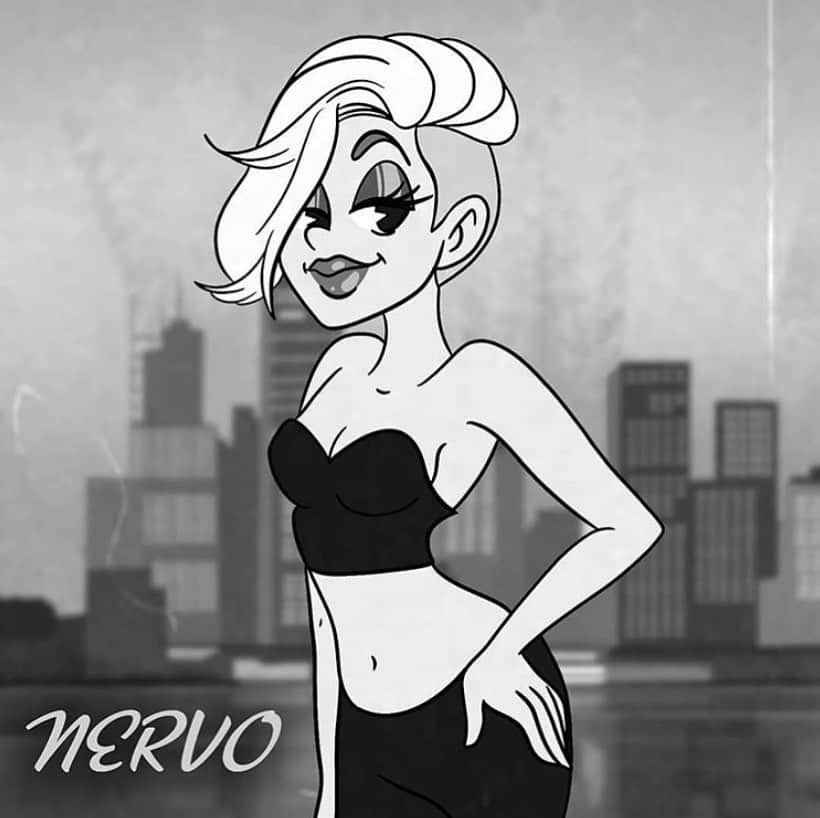 NERVOさんのインスタグラム写真 - (NERVOInstagram)「Dayumm - check out this vintage Mim cartoon fan-art created by @reptilisa 😱😱#mimsgotcurves!!⁣ You guys never cease to amaze us with your creative talent! 🎊🎉⁣ Keep tagging us in all of your #NERVOart and we will share!! 🎨🎨🔝🔝⁣ #fanartfriday ⁣」2月1日 3時46分 - nervomusic
