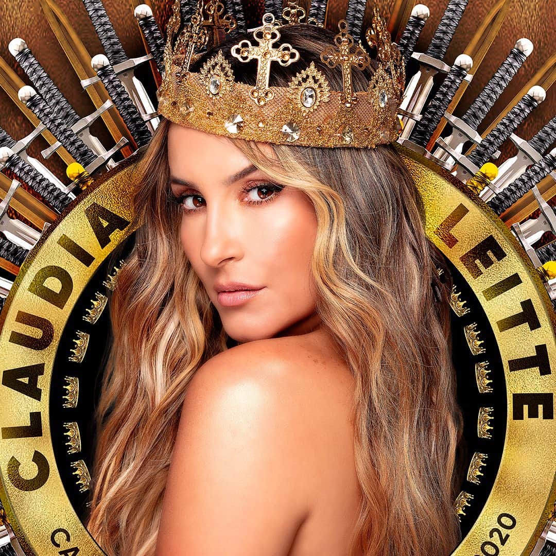 Claudia Leitteのインスタグラム：「Exalto a liderança das mulheres. Suas majestosas presenças em todos os lugares, em todos os espaços. Somos poderosas! 👑 #CarnavalClaudiaLeitte #WeCanDoIt」