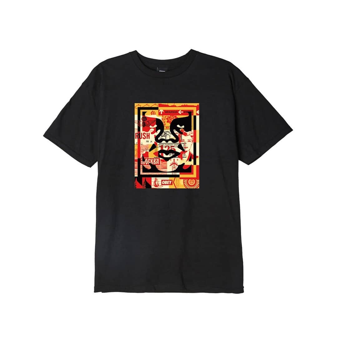 Shepard Faireyのインスタグラム：「The new collection of graphic tees I designed for both men and women are now available at @obeyclothing @obeywomens. Shop link is in the bio, check it out! -Shepard⁠⠀ #obeyclothing #obeygiant #obey #shepardfairey」