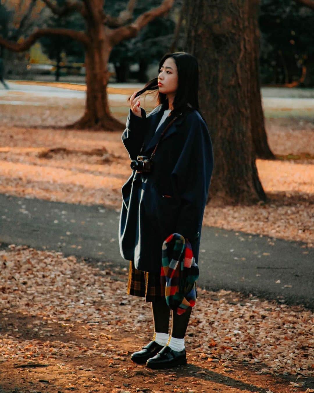 のインスタグラム：「あ、まだ今年の手帳かってない 去年は無印の使ってたけど今年どうしよ🤔 #冬#代々木公園#canon#canonphotography」