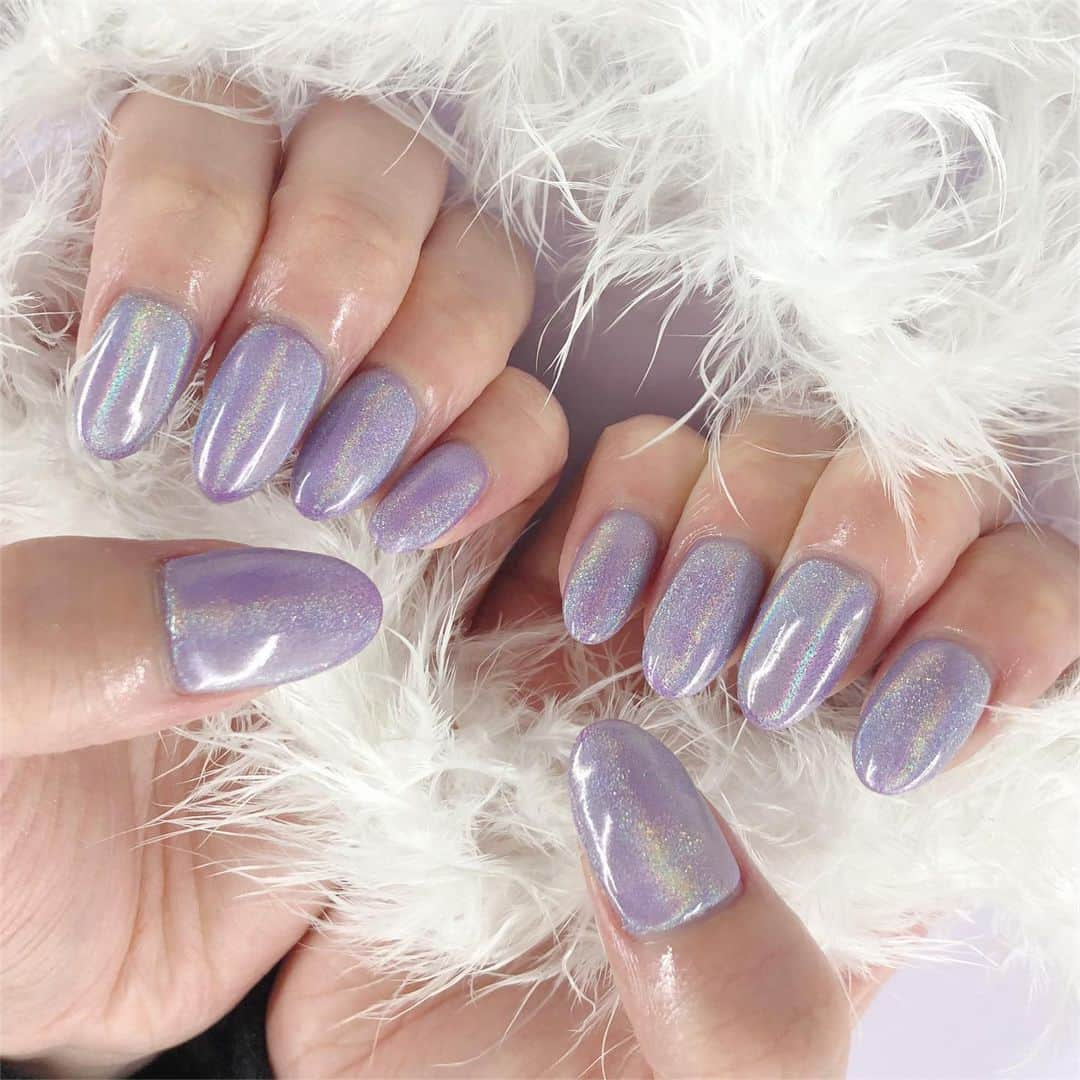 桜花りなさんのインスタグラム写真 - (桜花りなInstagram)「🦄💜 #ネイル #newnail」1月17日 21時37分 - xxyuricornxx