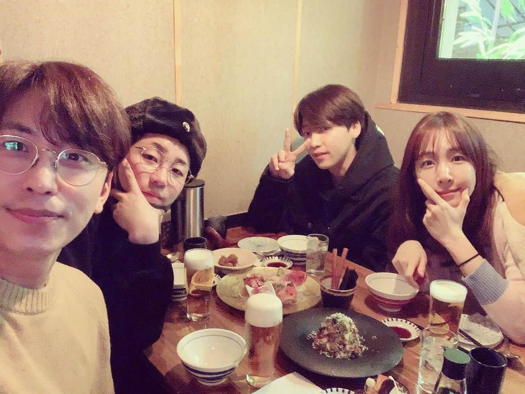 DINDINさんのインスタグラム写真 - (DINDINInstagram)「고막메이트는 사랑입니다❤️ #이원석 #김이나 #정세운 #딘딘 #고막메이트 #건강한모임」1月17日 16時12分 - dindinem