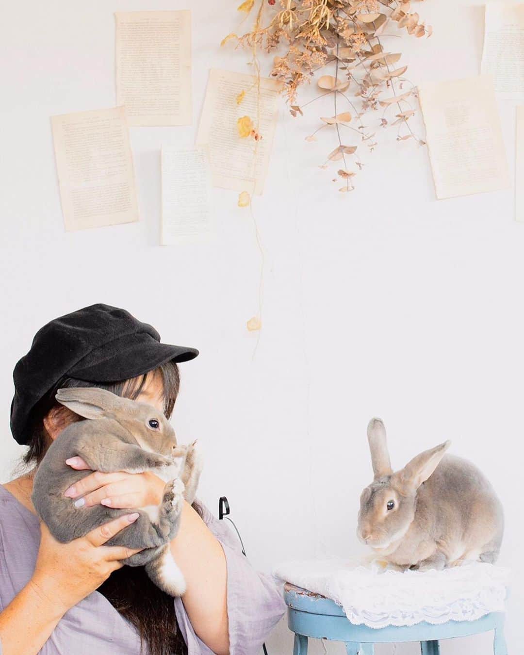 Kayoのインスタグラム：「✨2020.1.17✨ 今日はさくらんお迎え記念日♡ 11/7生まれのさくらんと、 1/17に出会って、丸9年。 いつもいつでもありがとう✨ ・ ・ そして今日は阪神大震災の日。 そのことを昨日考えてたら地震が‥ さくいくは動じてないのに、ワタシだけガクブル‥ 沖縄は地震少ないけど、ゼロではないと実感。 いつも車にケージとチモシーとお水、積んでるけど、ペレットも入れておこう。」