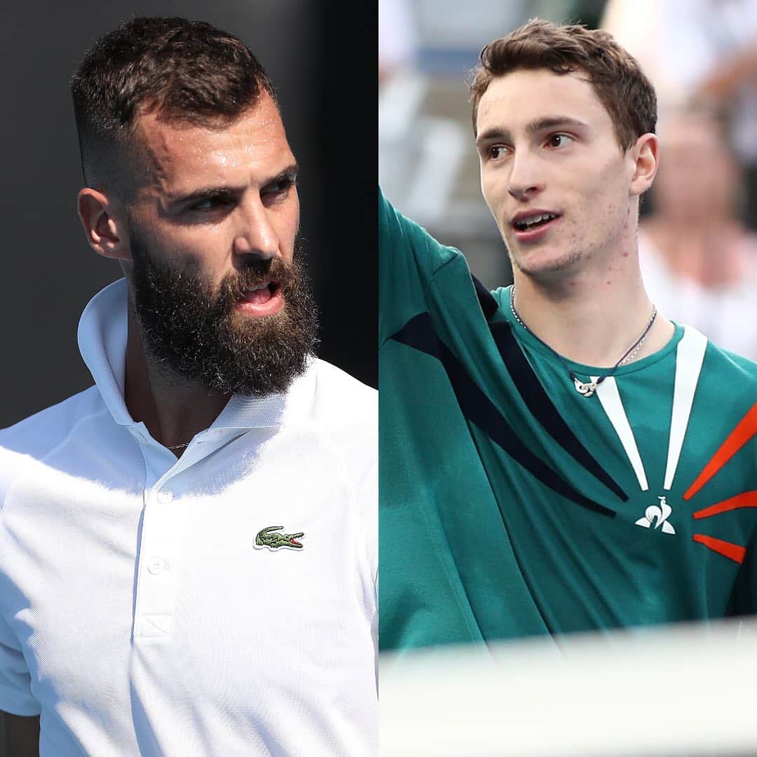 ATP World Tourさんのインスタグラム写真 - (ATP World TourInstagram)「For the very first time it'll be an all-French final at the @asbclassic 🇫🇷 . Who will lift the trophy - @benpaire or @ugohumbert? 🏆」1月17日 17時57分 - atptour