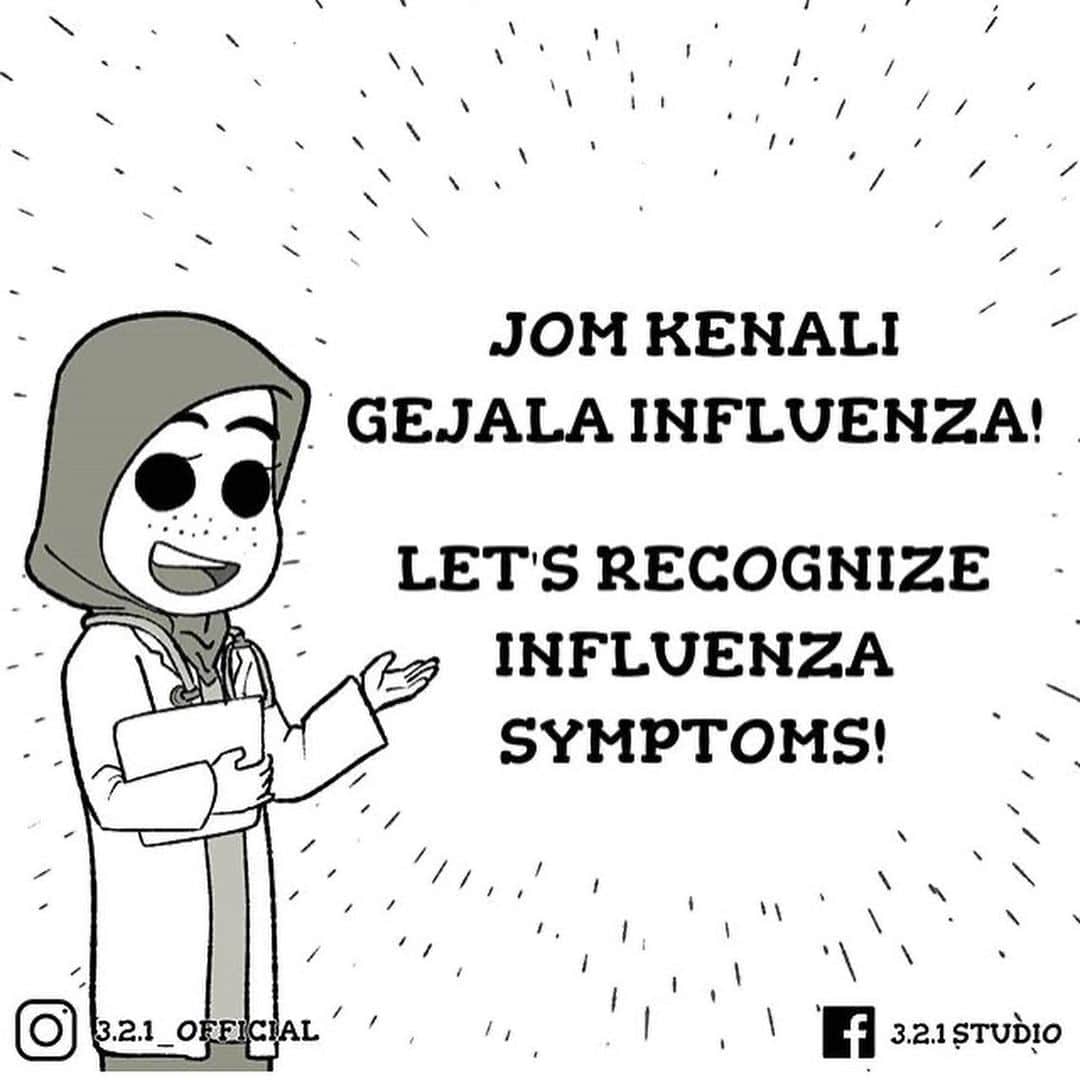 Koleksi Komik Malaysiaさんのインスタグラム写真 - (Koleksi Komik MalaysiaInstagram)「#Repost @3.2.1_official with @get_repost ・・・ Jadi, apa itu influenza? Influenza ialah penyakit jangkitan salur pernafasan yang disebabkan oleh virus influenza. Hati2 ye semua! Komen dan tag kawan2 dan ahli keluarga kat bawah👇Sebarkan! . Jangan lupa follow Instagram @3.2.1_official, Facebook dan juga Youtube kami! . So, what is influenza? Influenza is a respiratory tract infection caused by influenza virus. Be careful guys! Comment and tag you friends and family below👇Spread it! . Don't forget to follow our Instagram @3.2.1_official, Facebook and our official Youtube account! . #comic #comics #comicstrip #animation #malaysia #komik #komikmalaysia #animasi #anime #cartoon #cartoonist #cartoons #drawing #illustration #mangaartist #mangadrawing #illustrator #komikstrip #gengkomik #webcomic #webtoon #kartun #lawak #malaysiamemes #アニメ #マンガ #321OFFICIAL #influenza #school malaysiancomic」1月17日 18時58分 - tokkmungg_exclusive