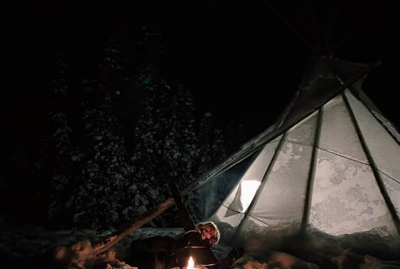 小林涼子さんのインスタグラム写真 - (小林涼子Instagram)「. 言葉、失うよね。 💫 #イエローナイフ #カナダ #寒過ぎる #トコ旅 #オーロラ #frozen #snow #whiteworld #cold #yellowknife #aurora #canada #오로라」1月17日 20時21分 - ryoko_kobayashi_ryoko