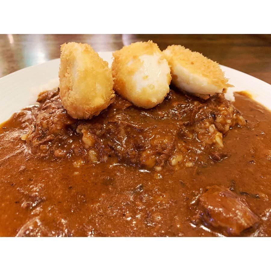 白山治輝さんのインスタグラム写真 - (白山治輝Instagram)「カレー部🍛2020 ①ナゴヤスパイスカレーnora(名古屋) ②ライオン(松山) ③般°若(下北沢) ④SOMA(中津)  #brianthesun #カレー部」1月17日 20時23分 - harukithesun