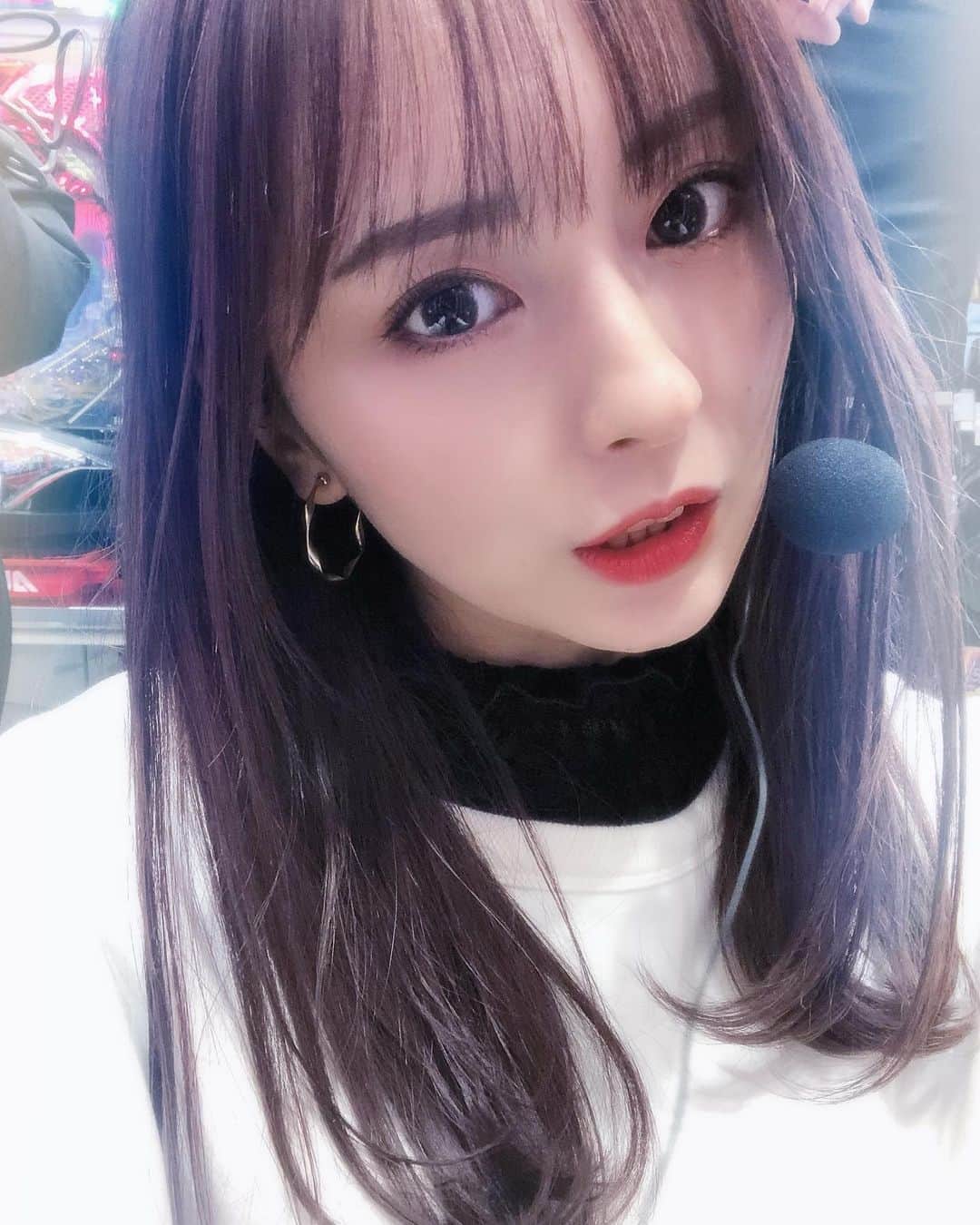 ぽこのインスタグラム：「久しぶりに毛先だけのワンカール🐶」