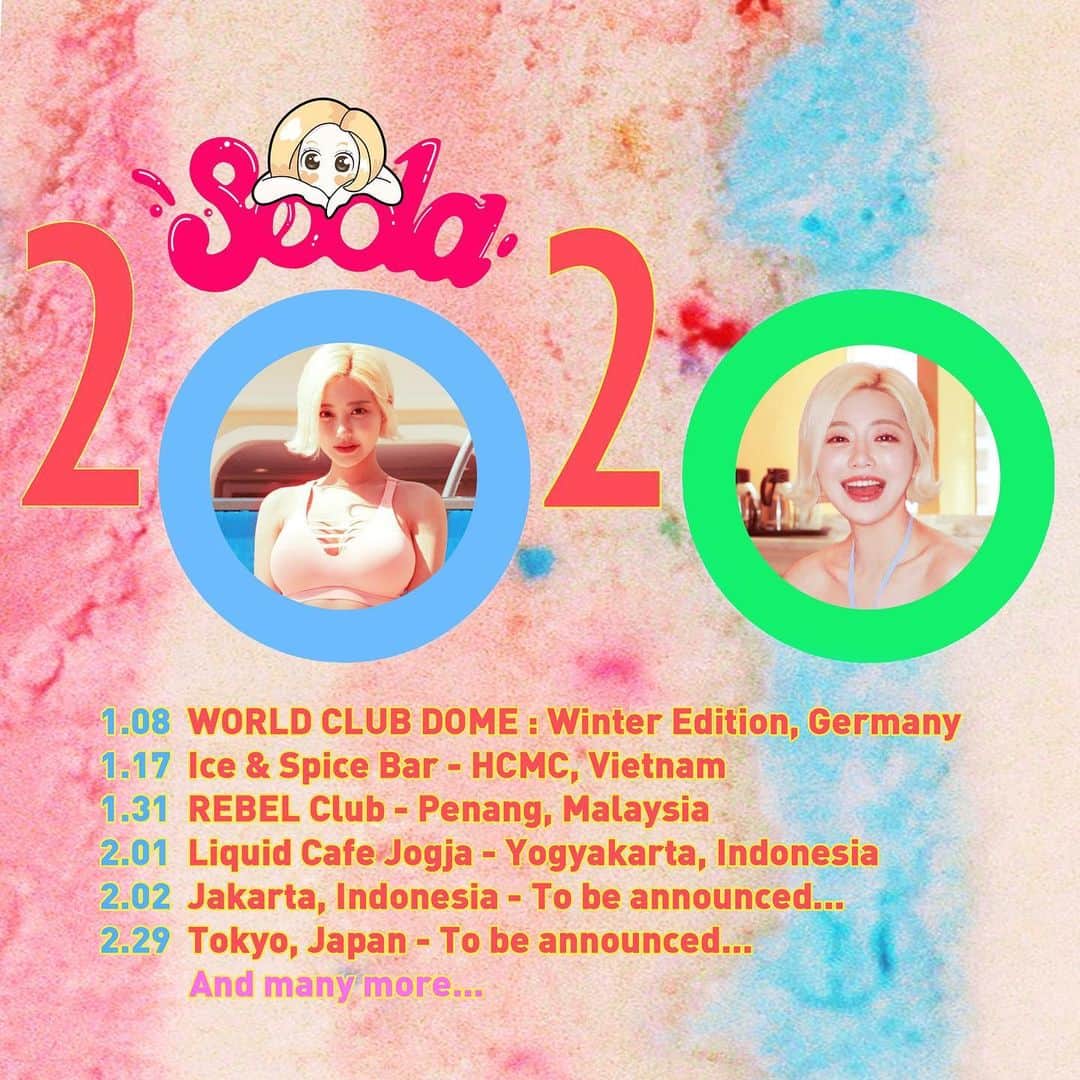 Dj Sodaさんのインスタグラム写真 - (Dj SodaInstagram)「2020년 스타트!!!!!!💖💚💖💚 Can't wait to meet you guys in more diverse places this year! Let's meet more often in 2020!👩🏼💕」1月18日 0時18分 - deejaysoda
