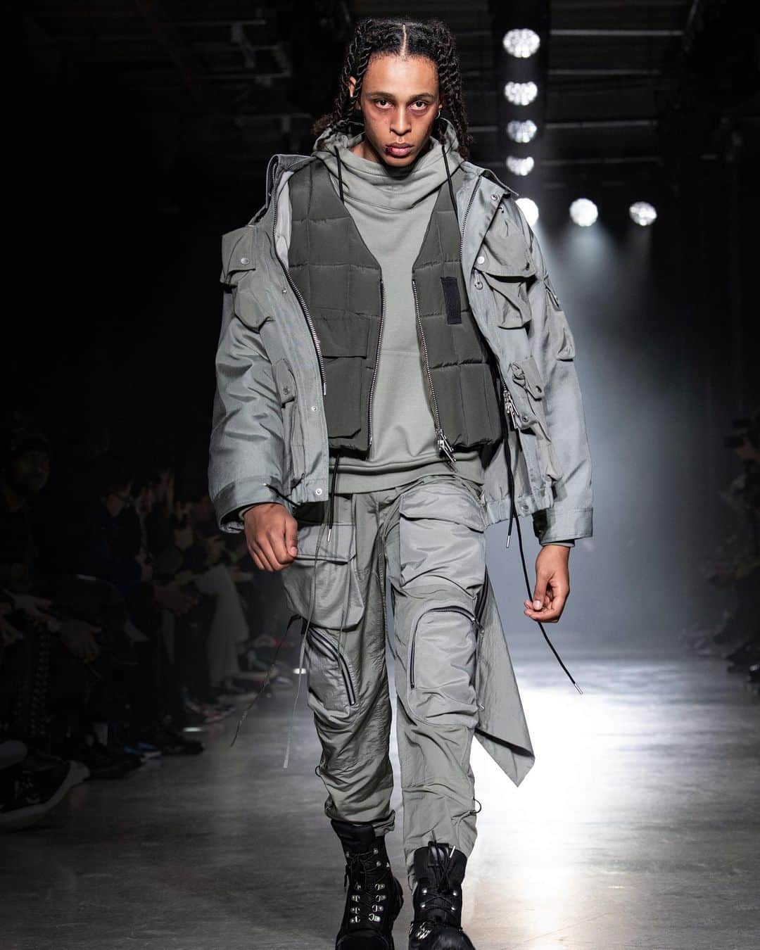 のインスタグラム：「TATRAS x @riot__hill runway show during #PFW at Palais de Tokyo.  ______⁠⠀ #SoFarSoGood #TatrasxRiotHill #FW20⁠⠀」