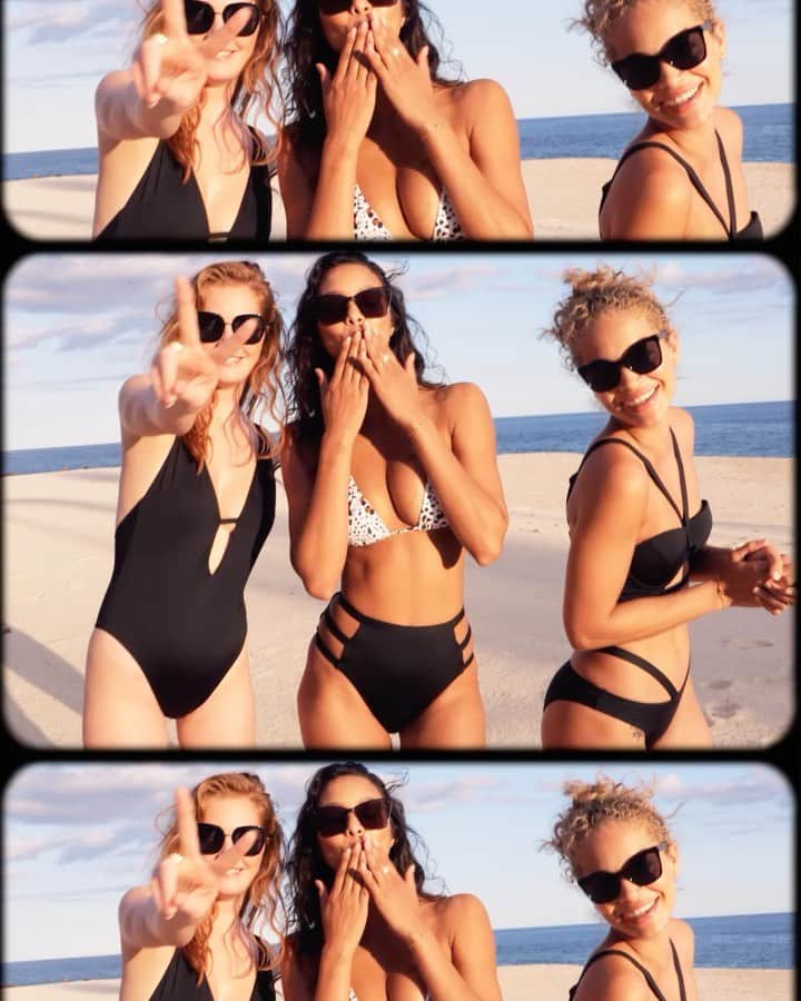 ジェローム・デュランのインスタグラム：「This shoot was so fun! @victoriassecret SWIM is back! @laisribeiro @alexinagraham @maiacotton @goldenbarbie @vsswim 🏊‍♀️👙」