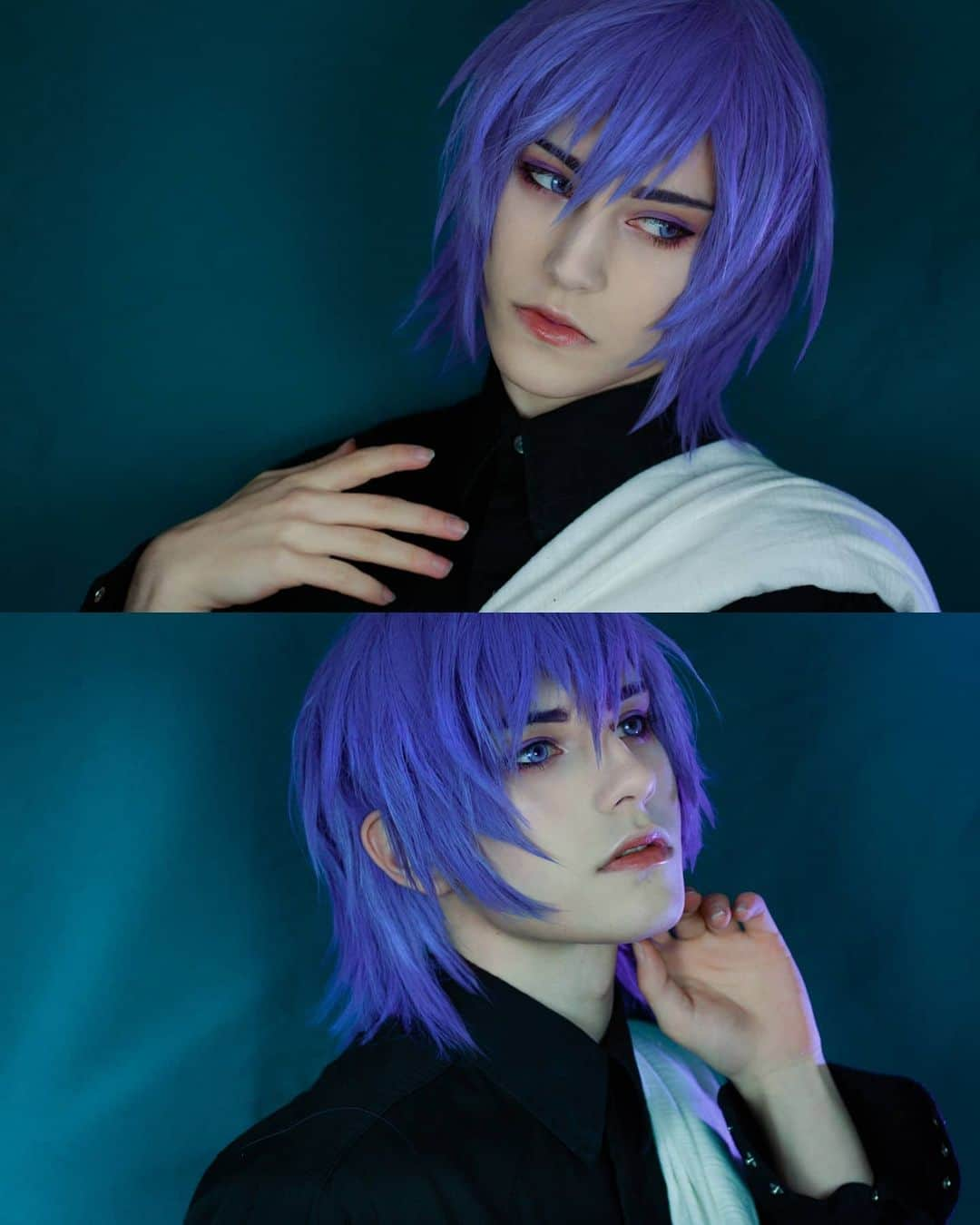 Geheさんのインスタグラム写真 - (GeheInstagram)「Ashen Wolves - Yuri  #FE3H HAS A NEW HOUSE AND THEY ARE SEWER RATS??? Sign me the heck up. Yesterday was a jolly day for the Fire Emblem fandom 😭💙 Here's a makeup test of the new House Leader: Yuri. #FireEmblemThreeHouses #AshenWolves #FireEmblemYuri #cosplay」1月18日 3時05分 - geheichou