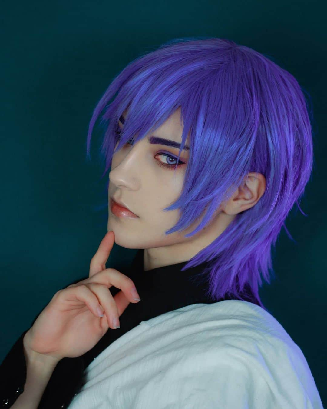 Geheさんのインスタグラム写真 - (GeheInstagram)「Ashen Wolves - Yuri  #FE3H HAS A NEW HOUSE AND THEY ARE SEWER RATS??? Sign me the heck up. Yesterday was a jolly day for the Fire Emblem fandom 😭💙 Here's a makeup test of the new House Leader: Yuri. #FireEmblemThreeHouses #AshenWolves #FireEmblemYuri #cosplay」1月18日 3時05分 - geheichou