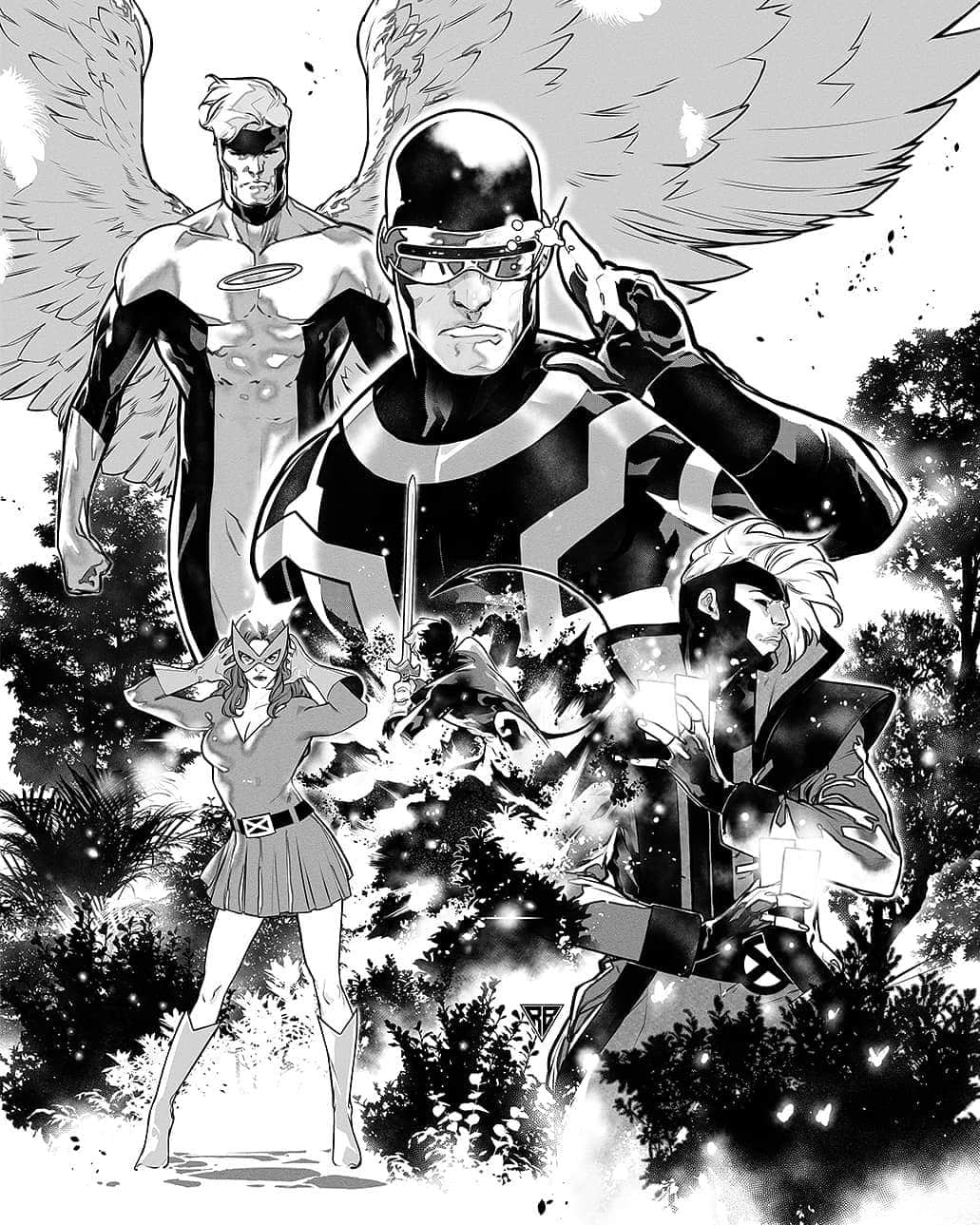RB Silvaのインスタグラム：「CHILDREN OF THE ATOM coming soon. ..👀 #XMEN #MARVEL #RBSilva #MarvelComics #DAWNofX」
