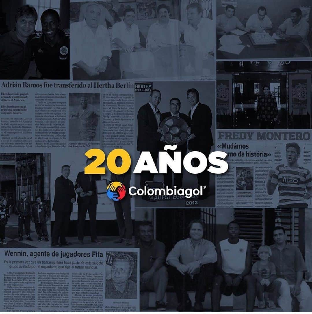 アドリアン・ラモスさんのインスタグラム写真 - (アドリアン・ラモスInstagram)「Que privilegio y orgullo ser parte de la familia @colombiagoloficial ya son 20 años de trabajo con pasión pero lo mejor d todo es su calidad humana que conforman esta familia, que lideran  @helmuthwennin und @damianirenato 💪🏾 Solo palabras de agradecimiento siempre 🙏🏾」1月18日 4時30分 - adrianramosla20