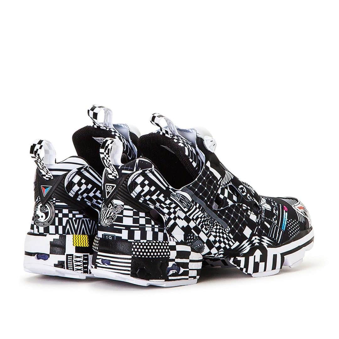 ケンゾーミナミのインスタグラム：「I am releasing a small capsule collection with @Reebok as the first collaborator for their new project R58 - The moniker which nods to 1958, the year Joe and Jeff Foster founded Reebok. And this “INSTAPUMP FURY x R58 by KENZO MINAMI” is one of 2 shoes (along with 2 T-shirts) being released.  The other one is Zig Kinetica Model.  They are released worldwide.  #reebok #reebokclassic #instapumpfury #kenzominami」