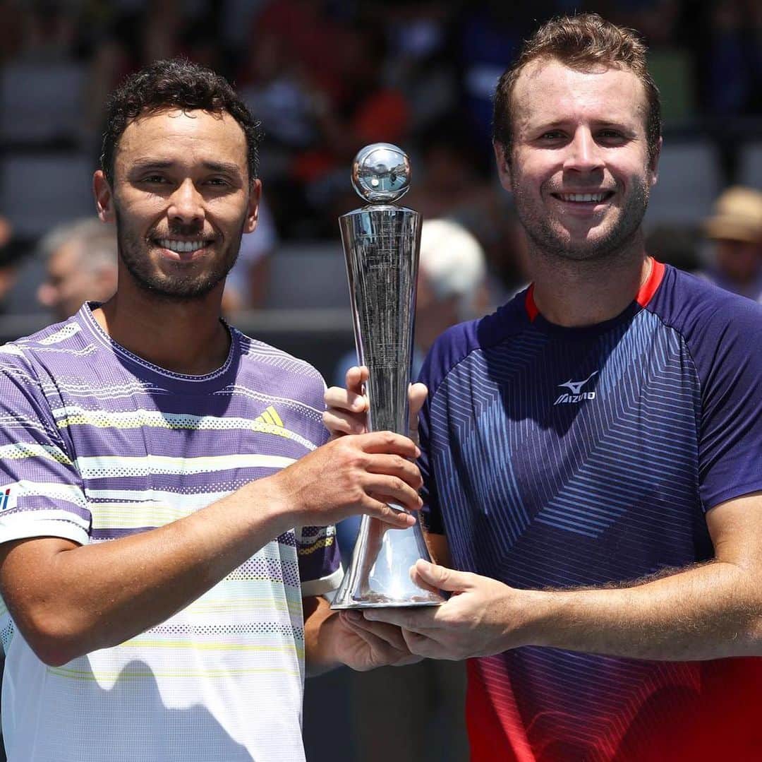 ATP World Tourさんのインスタグラム写真 - (ATP World TourInstagram)「Today’s doubles champions at @adelaideinternational & @asbclassic! 🥳🏆 Congratulations to both teams 👏」1月18日 16時01分 - atptour