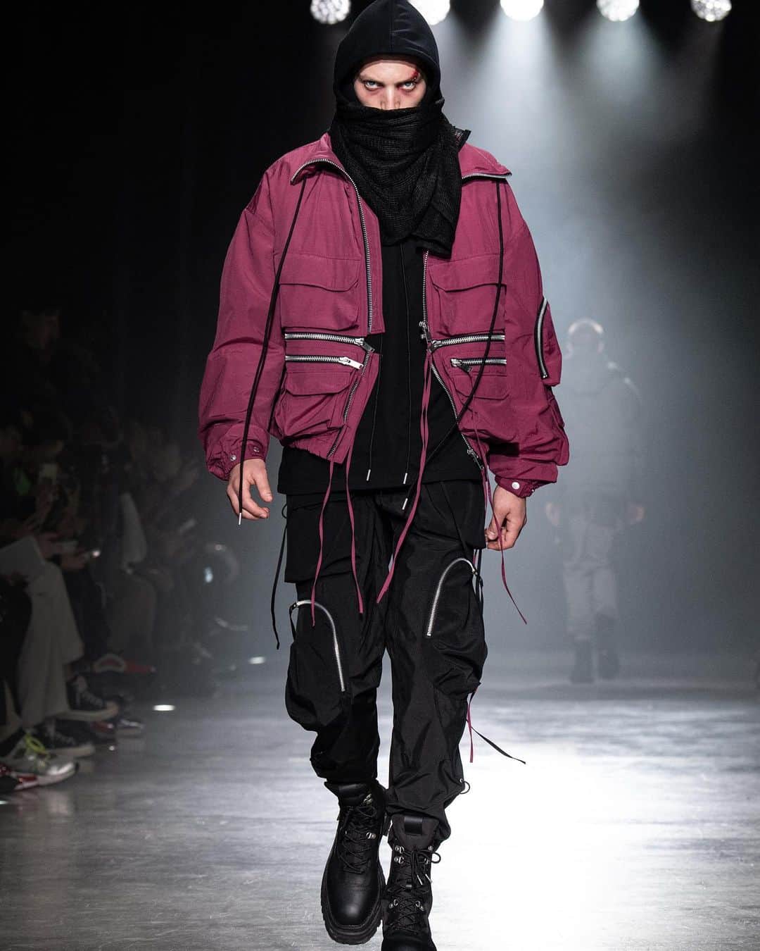 のインスタグラム：「TATRAS x @riot__hill runway show during #PFW at Palais de Tokyo.  ______⁠⠀ #SoFarSoGood #TatrasxRiotHill #FW20⁠⠀」