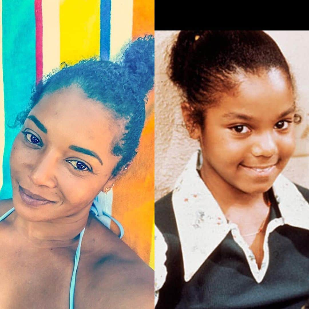 タマラ・ジョーンズさんのインスタグラム写真 - (タマラ・ジョーンズInstagram)「#FBF #Penny #GoodTimes Lil @janetjackson .. my celeb twin but only when she was on Good Times.. 😆😂 ohhhh the good ole days .... have a fantabulous weekend #❤️ #💋」1月18日 7時30分 - tamjones1