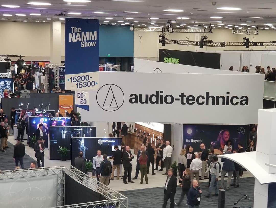 Audio-Technica USAさんのインスタグラム写真 - (Audio-Technica USAInstagram)「There is still time to come visit us at @thenammshow! Check out all of our latest audio gear at Booth #15308! . . . #AudioTechnica #NAMMShow #AudioGear #MusicGear」1月18日 9時09分 - audiotechnicausa