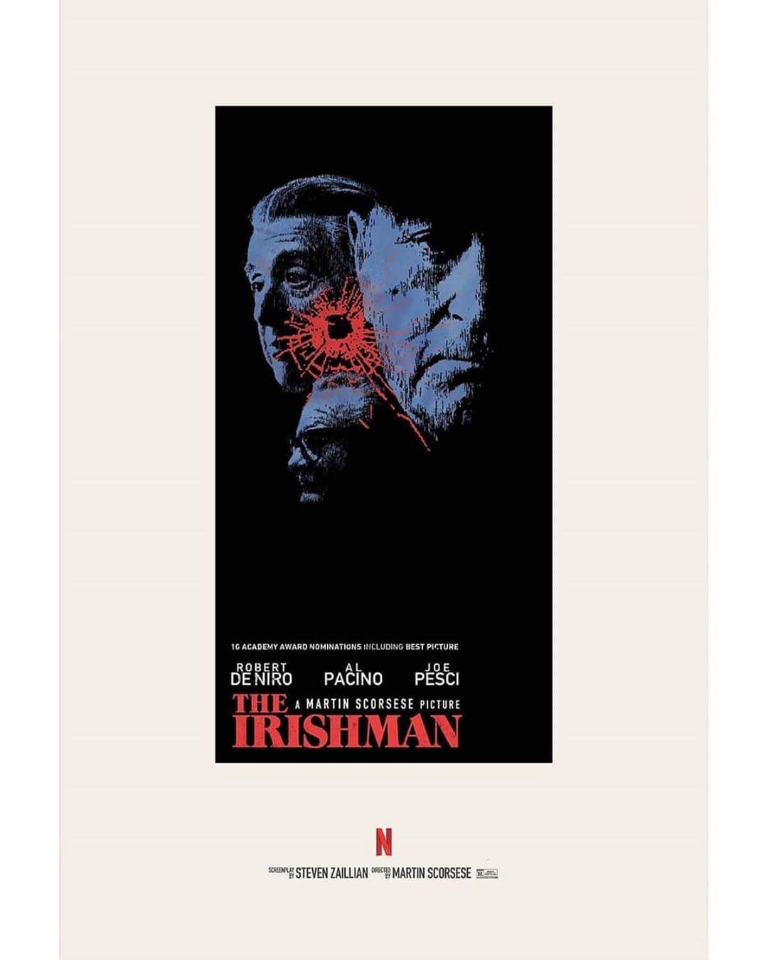 UPLINK film distributionさんのインスタグラム写真 - (UPLINK film distributionInstagram)「#アイリッシュマン #Repost @theirishmanfilm ・・・ "Things have gotten out of hand with our friend again." #4 of 6 new posters for The Irishman. Designed by Ian Keltie and Tony Stella.」1月18日 9時28分 - uplink_film