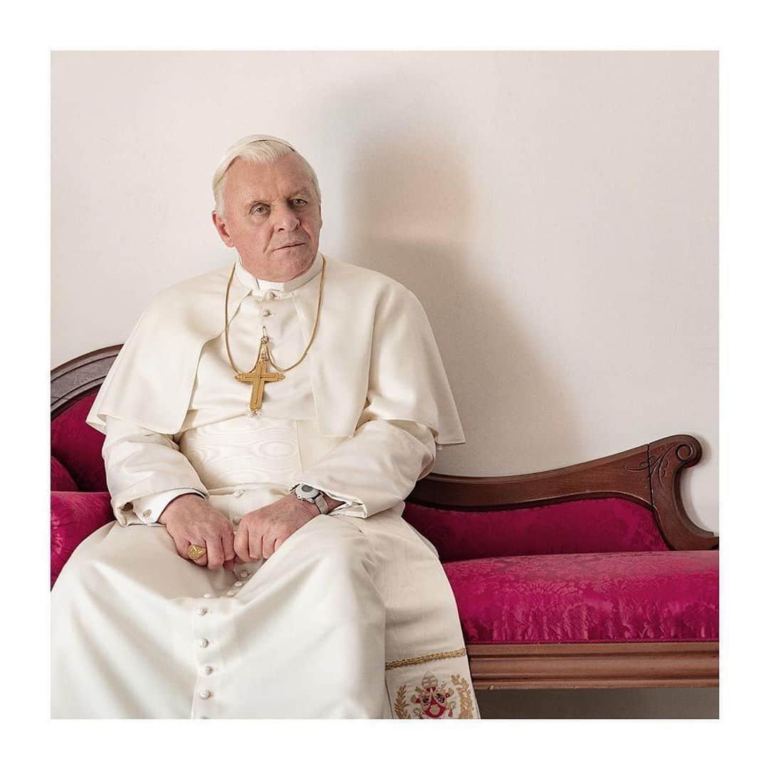 UPLINK film distributionさんのインスタグラム写真 - (UPLINK film distributionInstagram)「#2人のローマ教皇 #Repost @thetwopopes ・・・ The Predecessor. Anthony Hopkins is Pope Benedict XVI. #TheTwoPopes is in theaters and on @Netflix now.」1月18日 9時33分 - uplink_film