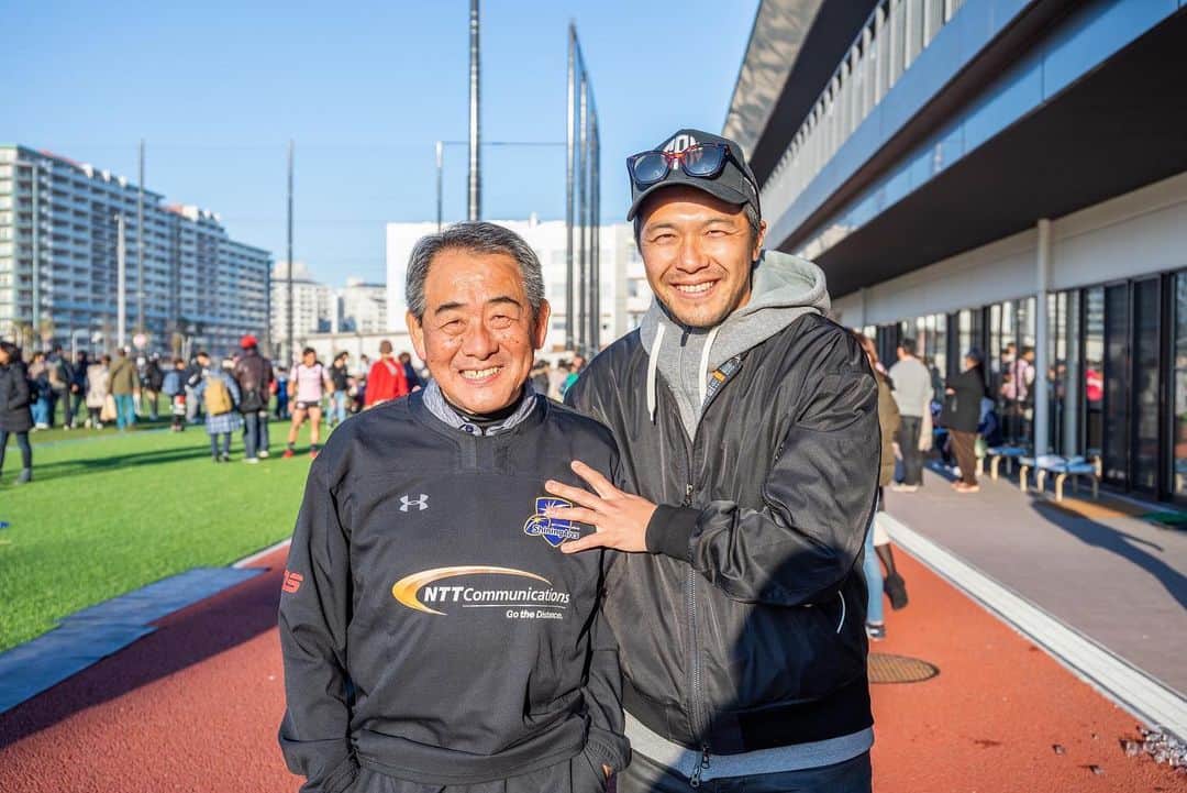 君島良夫のインスタグラム：「Big daddy Kurogi san💙 #ShiningArcs 📷 @yuriko.1204」