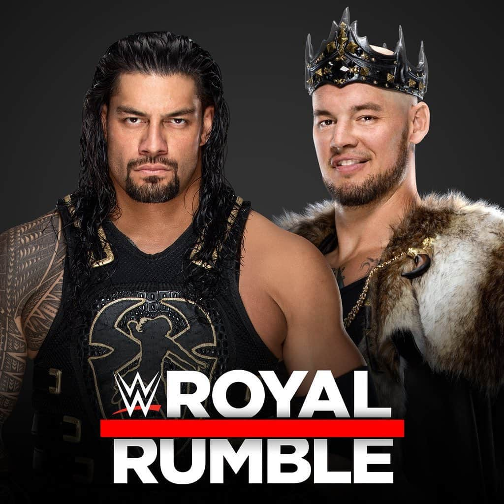 WWEさんのインスタグラム写真 - (WWEInstagram)「@romanreigns battles #King @baroncorbinwwe in a Falls Count Anywhere Match and @wwegable COLLIDES with @wwesheamus at #RoyalRumble!」1月18日 12時48分 - wwe