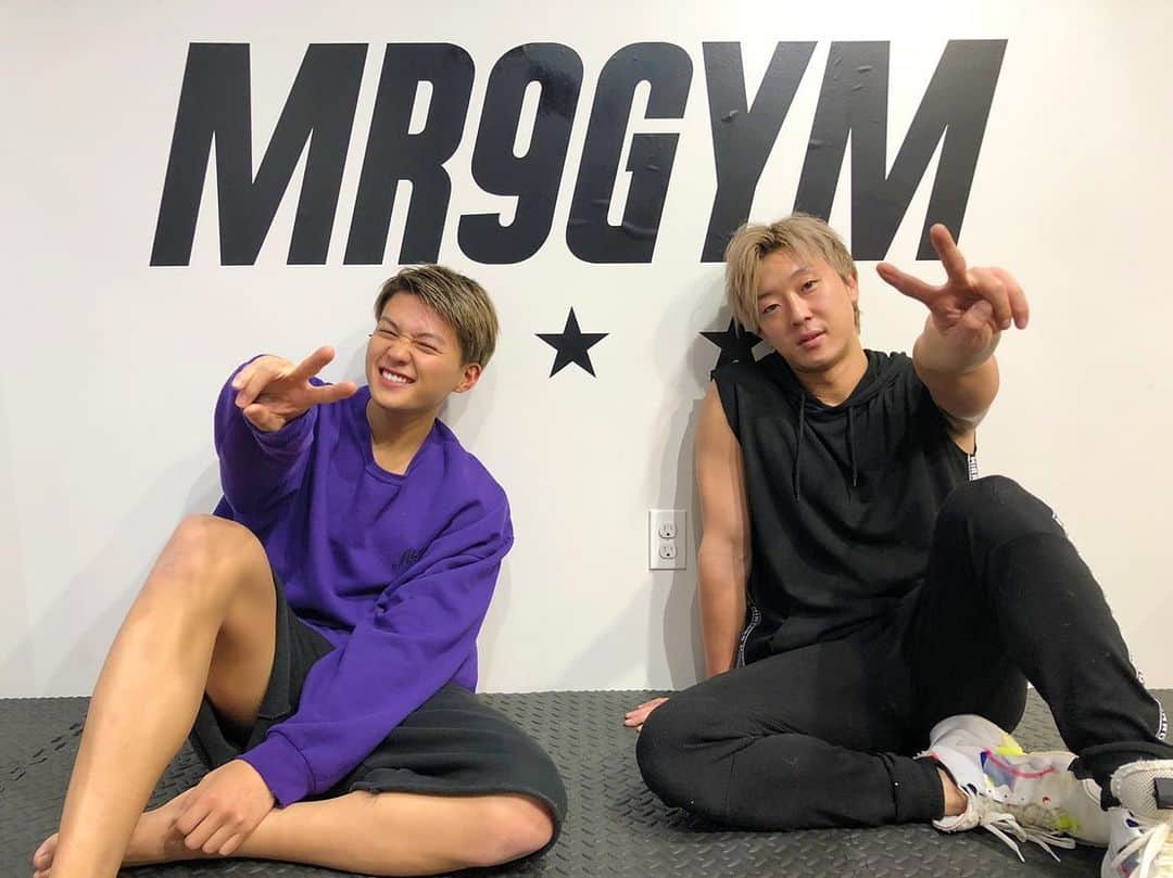 道木優輝のインスタグラム：「. FANTASTICS from EXILE TRIBE . @yuseiyagi_official . thanks🏋🏿‍♂️ . バチバチ追込みました😛 . またやりましょ！！ . #八木勇征  #fantasticsfromexiletribe  #exile  #エグザイル  #広尾 #パーソナルジム #mr9gym #体験レッスン受付中」