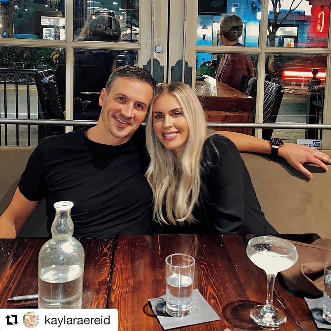 ライアン・ロクテさんのインスタグラム写真 - (ライアン・ロクテInstagram)「It’s been awhile but we got date night @kaylaraereid 😍 #nokidsthisweekend」1月19日 0時27分 - ryanlochte