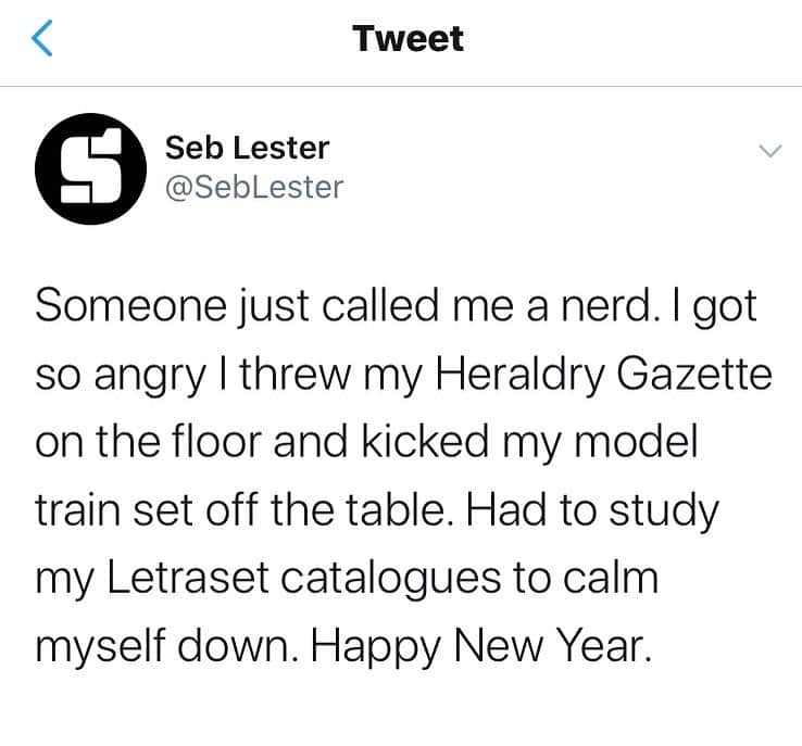 Seb Lesterのインスタグラム：「I feel better now.」