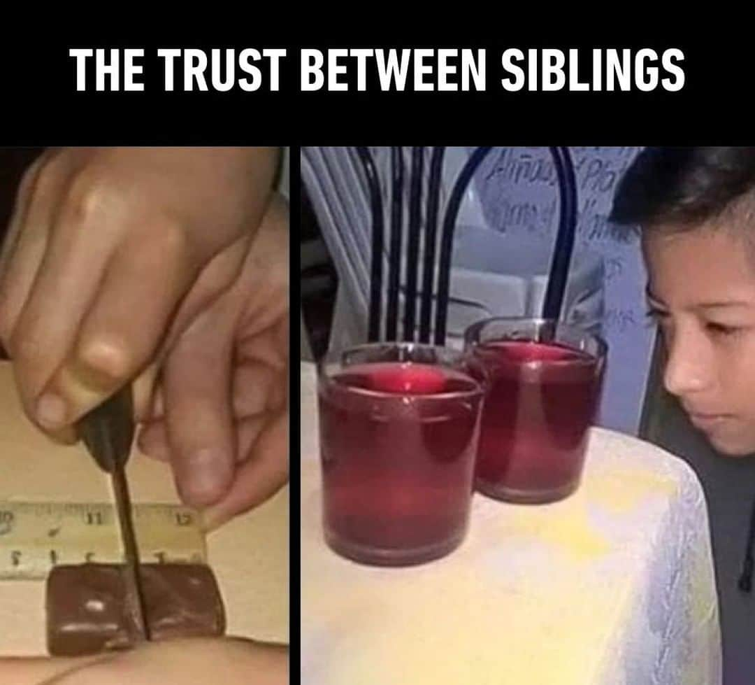 9GAGさんのインスタグラム写真 - (9GAGInstagram)「In my house whoever gets it first eats it.⠀ #siblings #trust #9gag」1月19日 1時01分 - 9gag