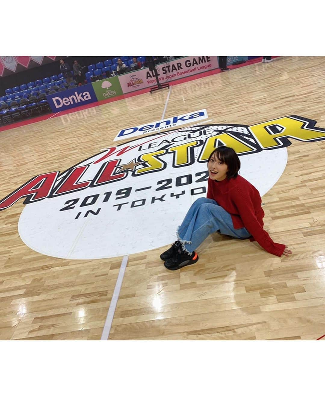 amiさんのインスタグラム写真 - (amiInstagram)「明日はWリーグオールスター🏀✨前日リハしてワクワク高まったー！！楽しみおやすみ！ #wjbl #wリーグ #バスケ #jewel」1月19日 1時02分 - amidesudoumo