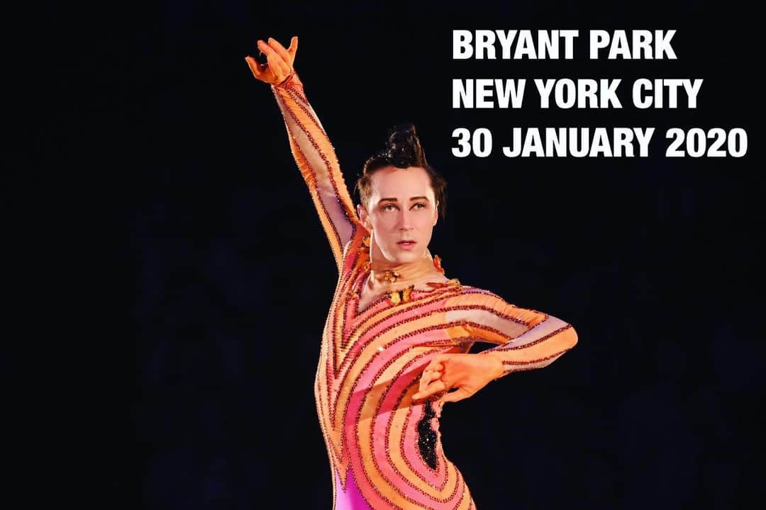 ジョニー・ウィアーさんのインスタグラム写真 - (ジョニー・ウィアーInstagram)「Join us at @bryantparknyc at 6pm on 30 January for a FREE performance to support @specialolympicsny! I’ll be performing “Fuego” 🔥 | #bryantpark #figureskating #fuego」1月19日 1時07分 - johnnygweir