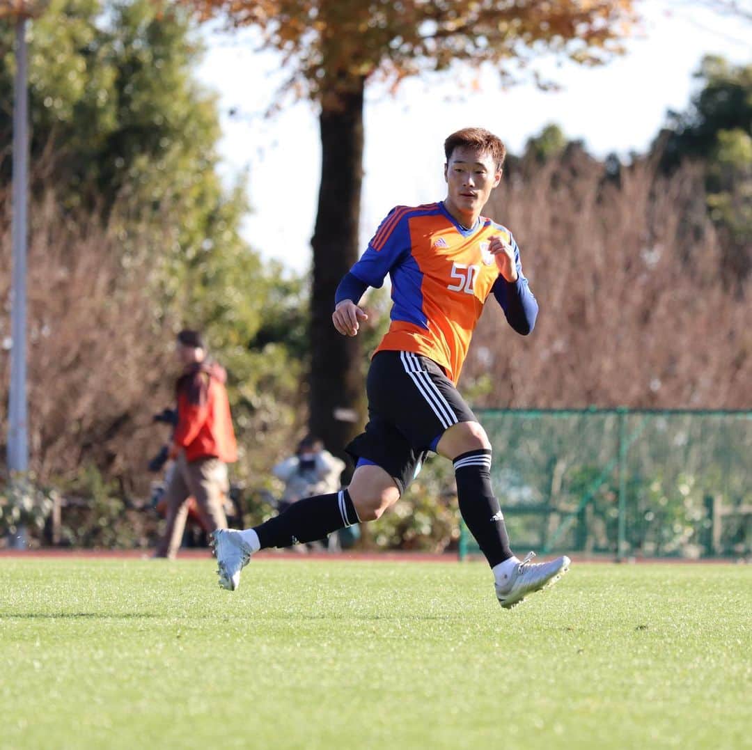 田上大地のインスタグラム：「training game👍 #アルビレックス新潟 #albirex #albirexniigata #niigata #高知キャンプ #アイシテルニイガタ」