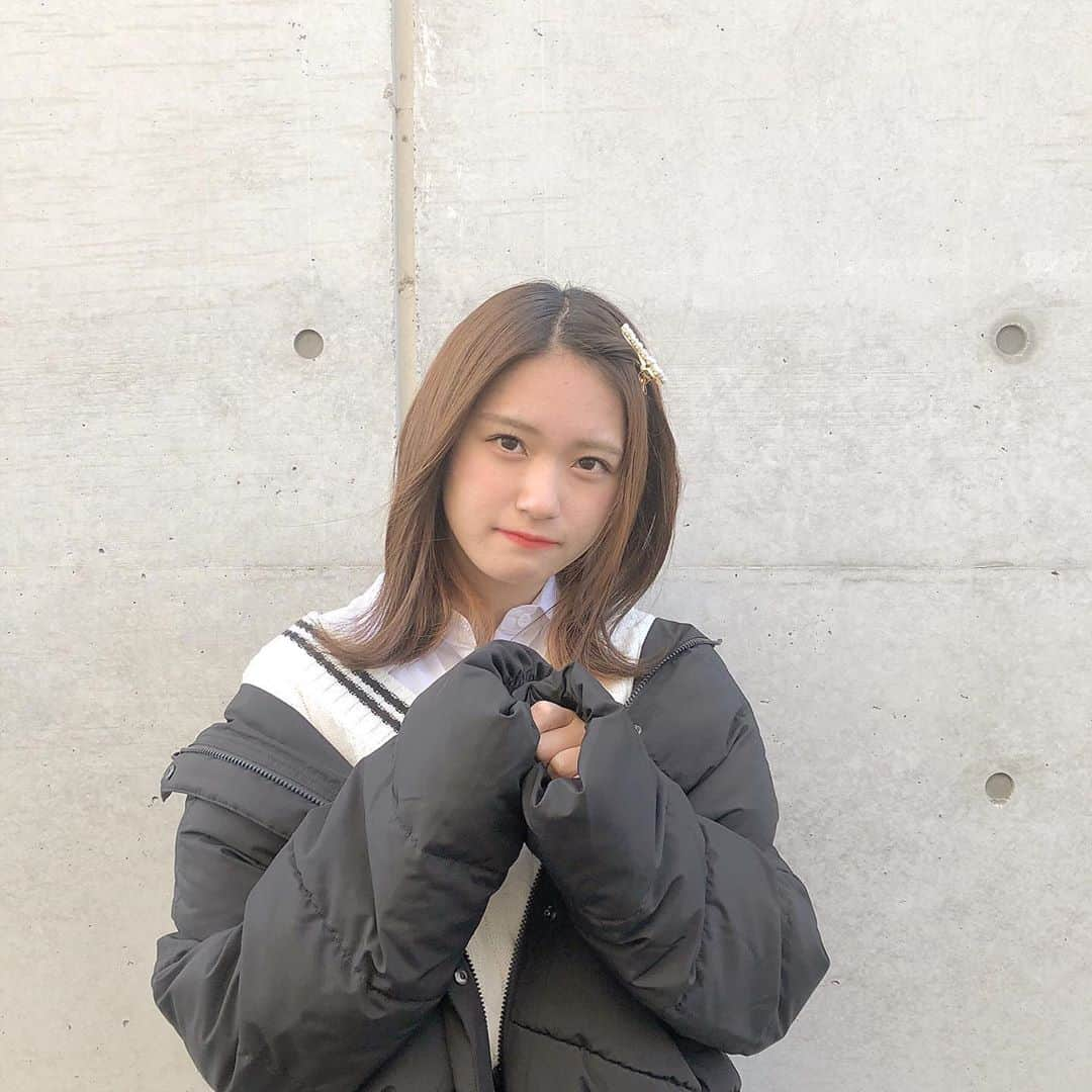 中野愛理さんのインスタグラム写真 - (中野愛理Instagram)「きょう盛れた🧠  #らぶこーで👗」1月18日 20時20分 - airi_nakano_