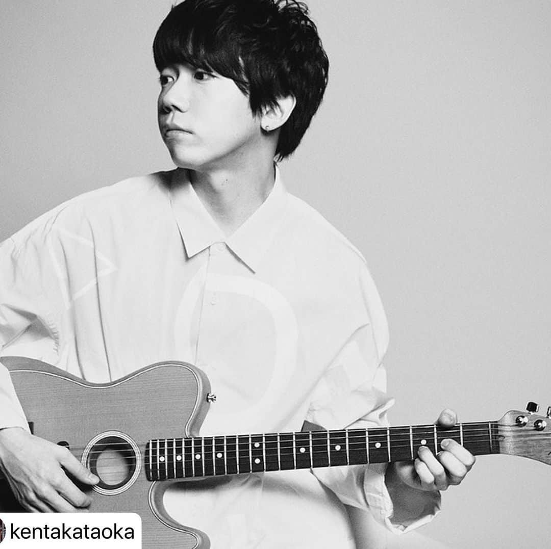 のインスタグラム：「なんか嬉しい！#repost @kentakataoka ・・・ ‪¨LIFE with Fender¨‬ https://staging-web-fmic.demandware.net/s/Fender-JP/life-with-fender/life-with-fender-vol27‬  続ければ続けるほどに先が見えなくなる。楽しい沼。 ‪Photo：中野敬久‬ （しょっちゅう一緒に卓球しているから、たまに仕事すると照れちゃう）  #Fender」