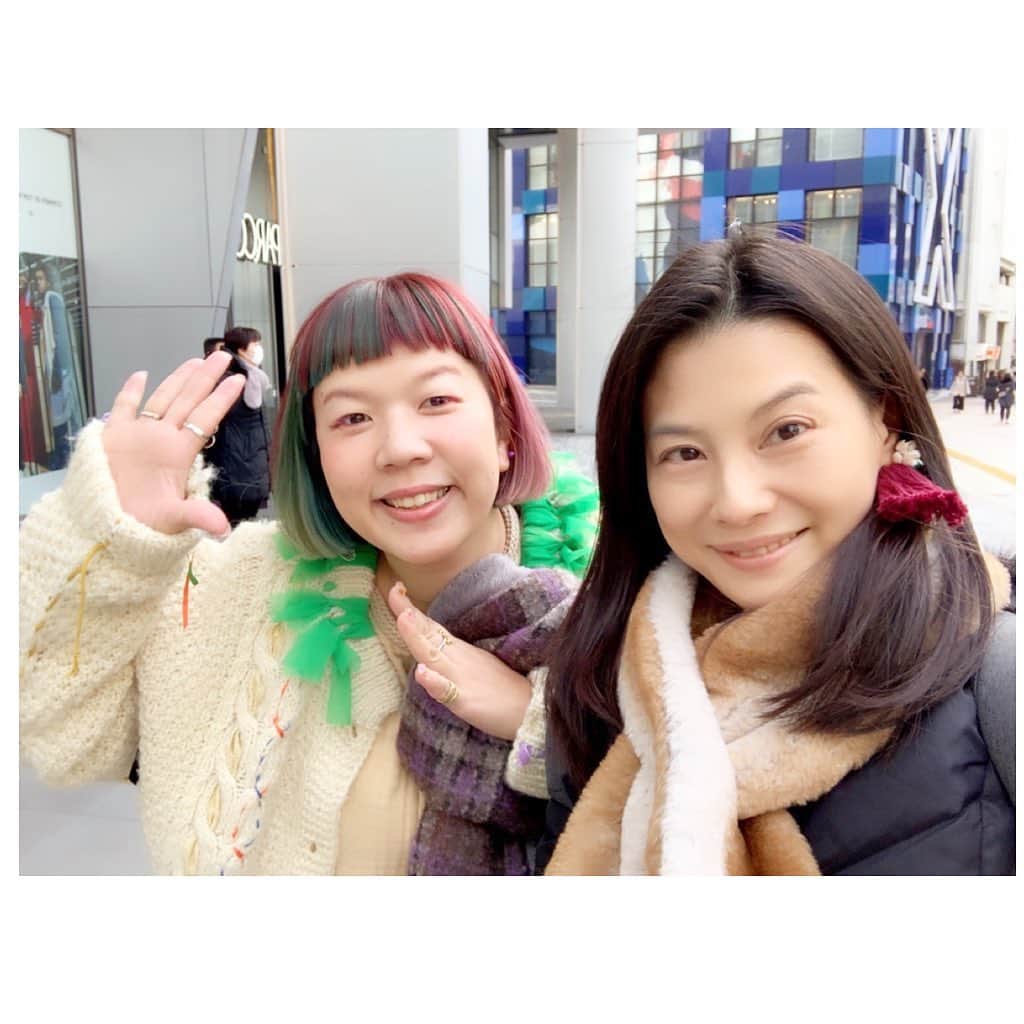 七瀬遥さんのインスタグラム写真 - (七瀬遥Instagram)「アキと渋谷で🤗💕☕️ 🤣  #アクセサリー作家#デザイナー#hanairoaiki#friend#delicious#love#happy#fun#good#smile#tokyo#shibuya#japan」1月18日 22時01分 - haruka_mh