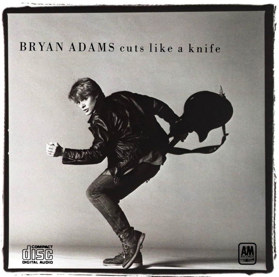 ブライアン・アダムスのインスタグラム：「The album “Cuts Like A Knife” was released 37 years ago today. Recorded in Vancouver, Canada and mixed in NYC, it was the album that was to set the bar for the rest of my life, the year was 1983. It could have been the best year for Jim Vallance and I because we wrote the album “Reckless” in the same year. #bryanadamscutslikeaknife #jimvallance」