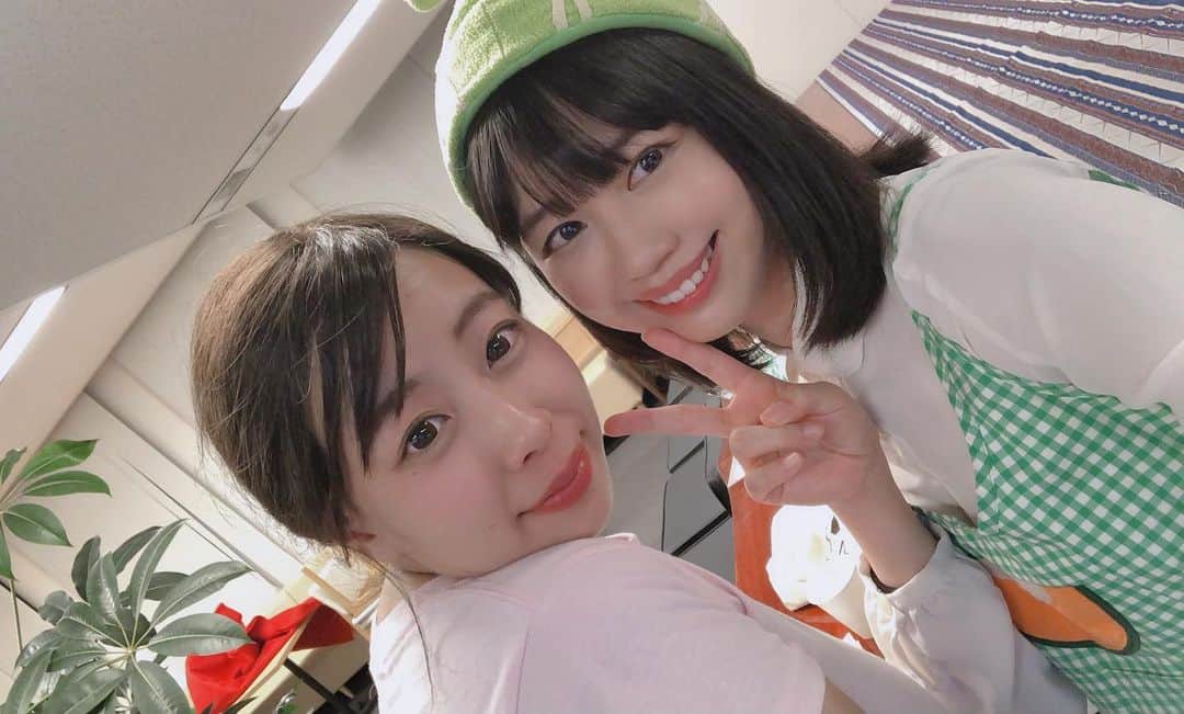 のインスタグラム：「仲良しの #餅田コシヒカリ ちゃん、いや、今月から餅田コシヒカリ姉さん🤣🤣🤣🤣🤣🤣🤣🤣🤣🤣めろんの先輩🥳🥳🥳」