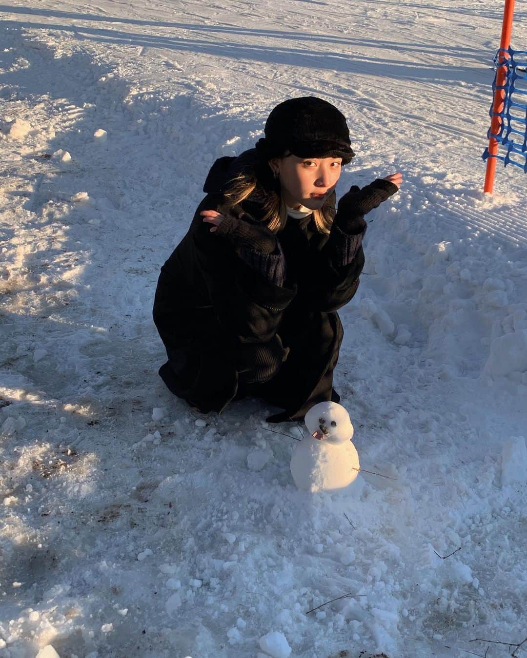 ハンナ・チャンのインスタグラム：「⛄️」