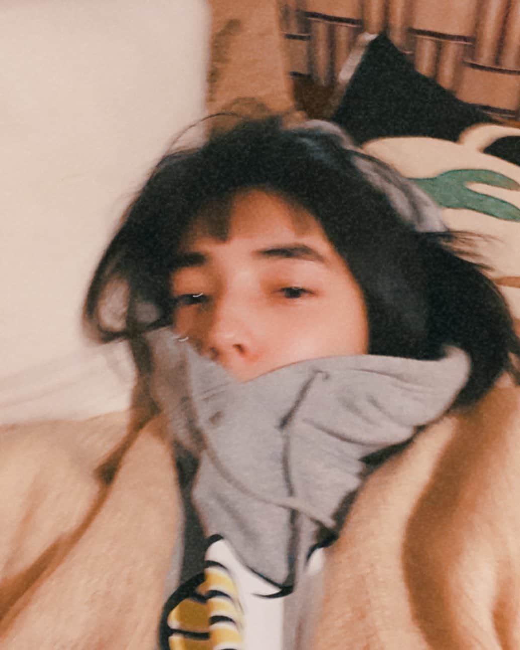 仁村紗和のインスタグラム：「cold  寒いの苦手」