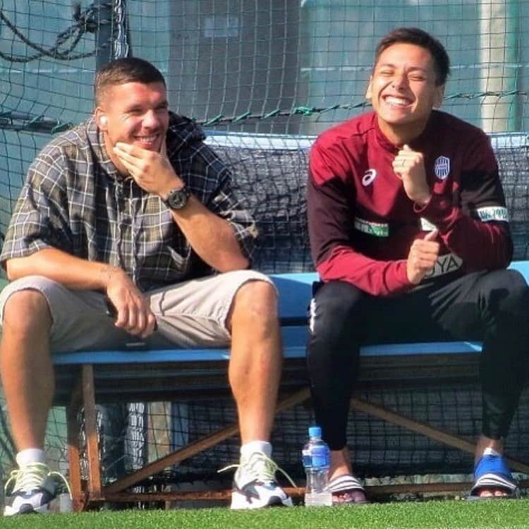 大崎玲央さんのインスタグラム写真 - (大崎玲央Instagram)「One of the most amazing people I've ever met.  Too many good memories my friend. Wish you all the best.  Danke Lukas #lukaspodolski」1月19日 0時04分 - leo.osaki