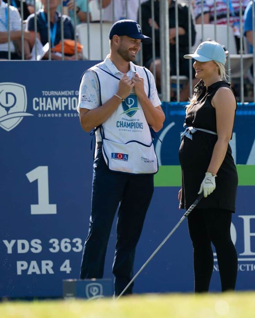 ブレア・オニールさんのインスタグラム写真 - (ブレア・オニールInstagram)「Baby boy still hanging in there... tied for 7th (96 points) going into final round tomorrow🏌🏼‍♀️⛳️💙 11:10am Tee Time #DiamondLPGA @diamondresorts @lpga_tour」1月19日 10時21分 - blaironealgolf