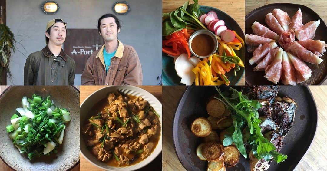 のインスタグラム：「🍽﻿ ﻿ 2月2日（日）17:30〜20:30ラストオーダ﻿ ﻿ お食事ラボ番外編「ライブクッキングの夜」﻿ ﻿ 同日のワークショップで活躍してくれた、世界中を放浪しその土地の料理を体当たりで習得するという謎の旅人（！）曽我部智史さんとキッチン花水木田中シェフがタッグを組むお食事ラボ番外編。﻿ ﻿ 目の前にずらりと並べられた食材をリクエストも受けながら次々に調理してゆくライブクッキングのディナータイム！﻿ ﻿ 調理見学もOK！﻿ 食材のご提供も大歓迎！﻿ ﻿ ビュッフェスタイルを取りながら、少量多種のお料理をお時間の許す限り作り続けます。﻿ ﻿ そして酒類も曽我部さんが厳選したものをキャッシュオンにてご提供の予定。味覚の世界旅行にどうぞご参加ください。﻿ ﻿ 詳しくは@shimizu_aportのURLから、お食事ラボのページをご覧ください。」