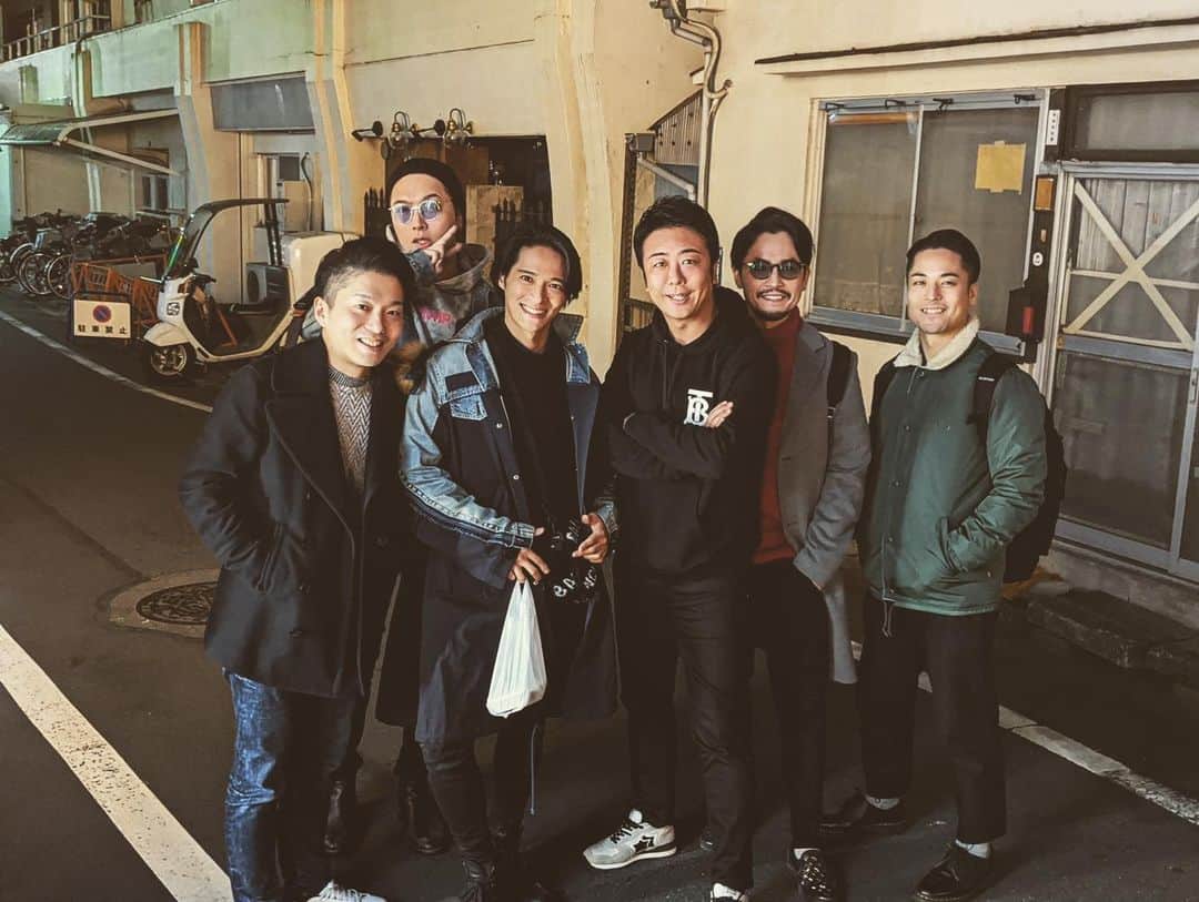 FISHBOYのインスタグラム：「. 男会👨👨👨👨👨👨 . 素敵な兄さん達👍✨ 🗾🌹♪ . #時間差投稿」
