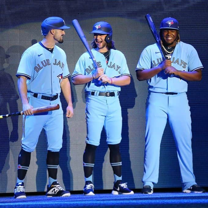 MLBさんのインスタグラム写真 - (MLBInstagram)「The @BlueJays are styling and profiling in these #NewBlue unis. 📸: @SportsNet」1月19日 2時31分 - mlb