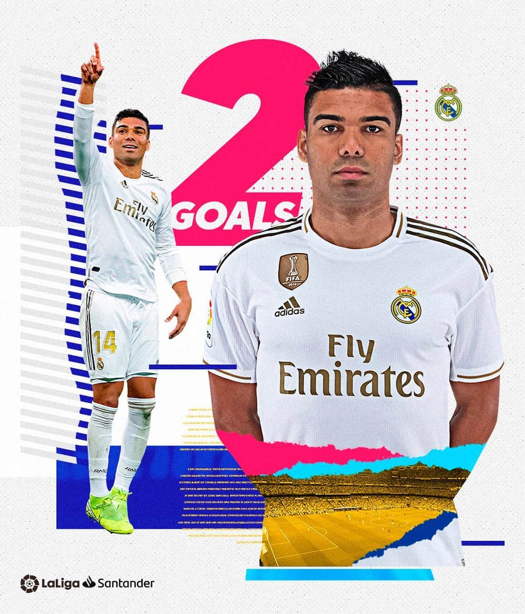 LFPさんのインスタグラム写真 - (LFPInstagram)「🔝 @casemiro 👉🏻 MVP! 💥💥 • #Casemiro #RealMadrid #RealMadridSevillaFC #LaLigaSantander #LaLiga」1月19日 3時18分 - laliga